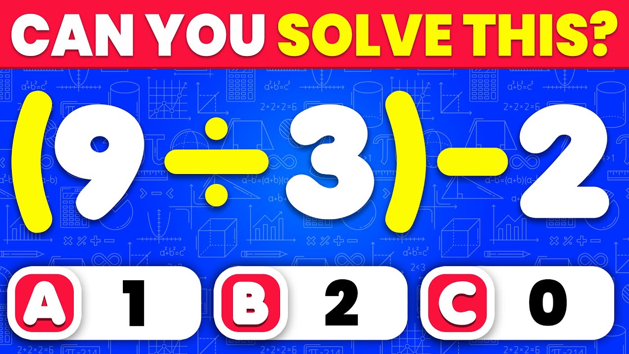 Can You Beat the 1%? Ultimate Math Quiz Challenge! 🧮
