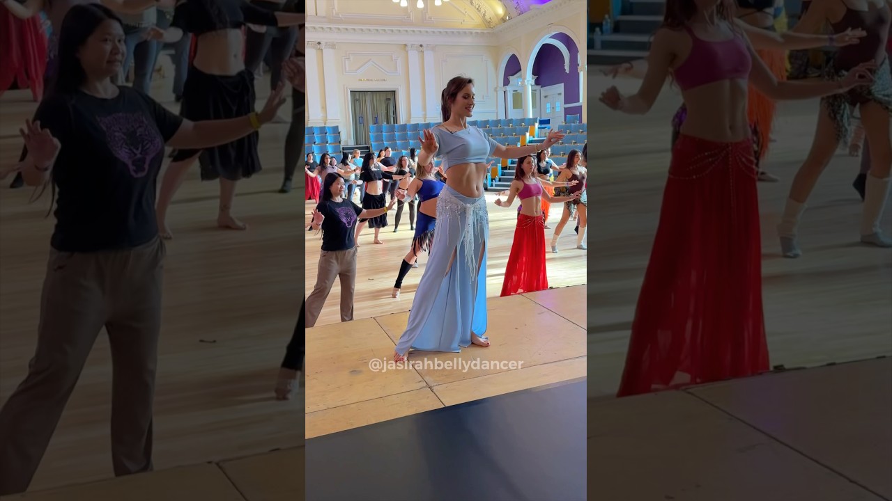 Join Jasirah's Exciting Bellydance Drum Solo Workshop at Nottingham's 'Hips Don’t Lie' Festival 🎶