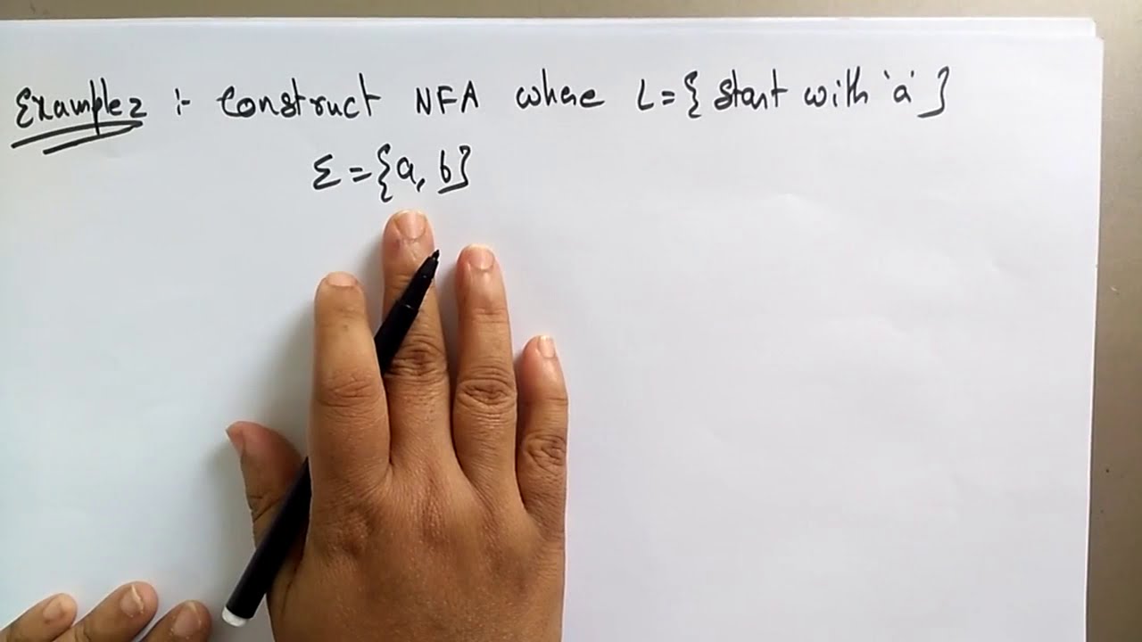 NFA Example Explained | Part 1 of 3 | Theory of Computation Lecture by Bhanu Priya π