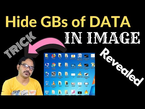 Hide secret data inside image/ photo|| hide secret files inside image|| innovative_ideas