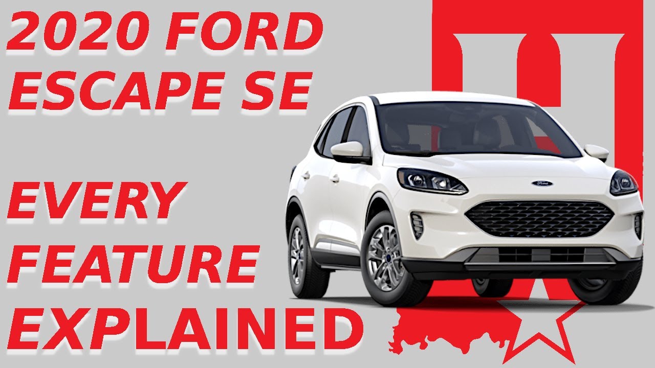 2020 Ford Escape SE Features Explained 🚗