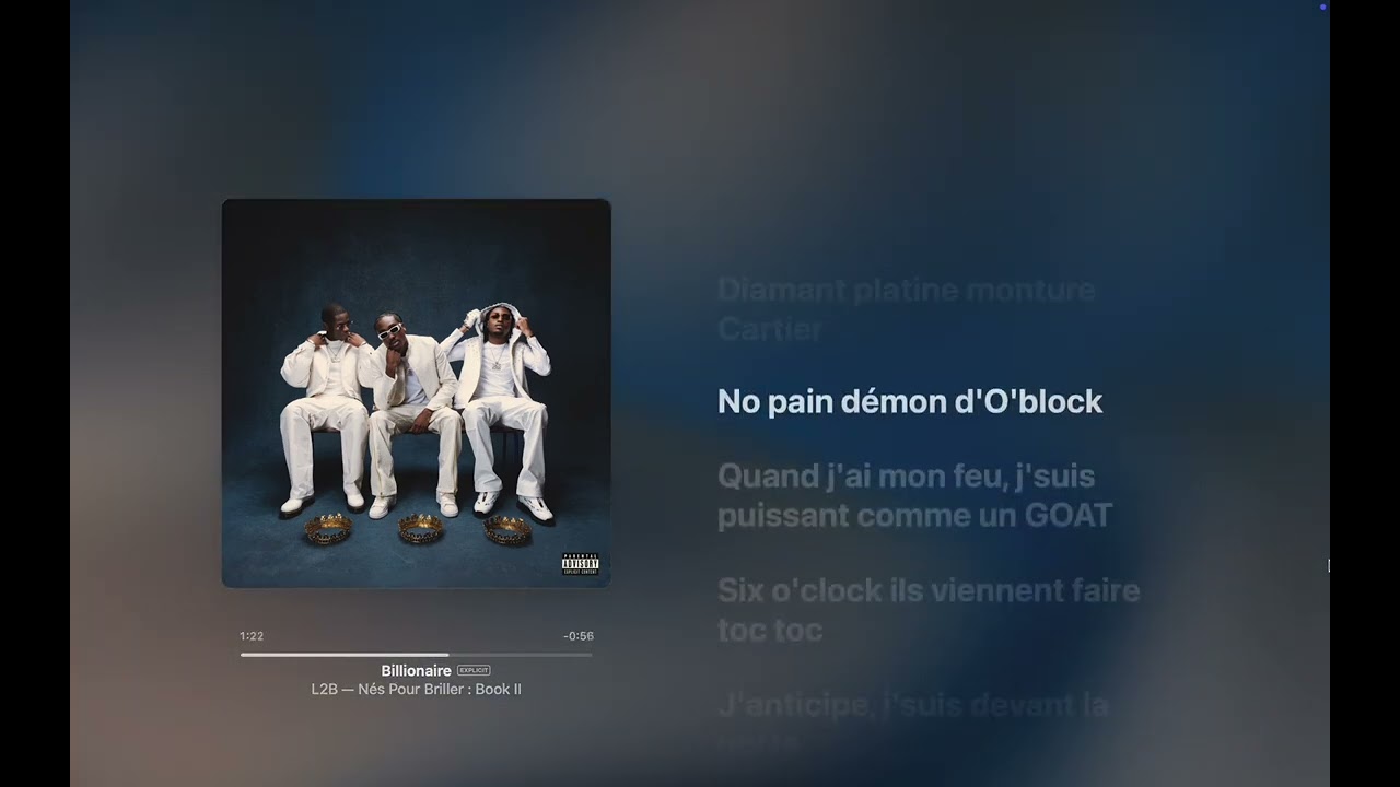 L2B - Billionaire Lyrics 🎶