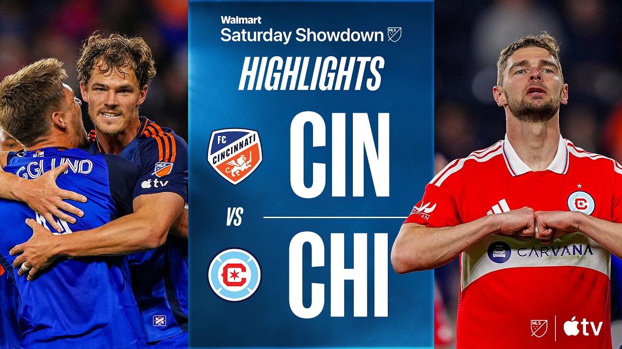 FC Cincinnati vs. Chicago Fire Highlights 🔥