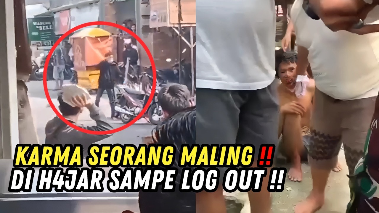 Langsung Kapok! Detik Terakhir Maling Berakhir Log Out | Eps 104