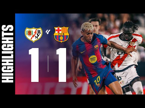 RAYO VALLECANO 1 vs 1 FC BARCELONA | LALIGA 2025/26 MD03 🔵🔴