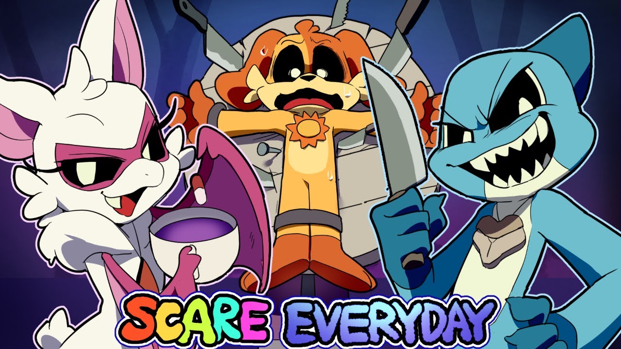 SCARE EVERYDAY | Poppy Playtime Chapter 4 | Dimension Director Animation