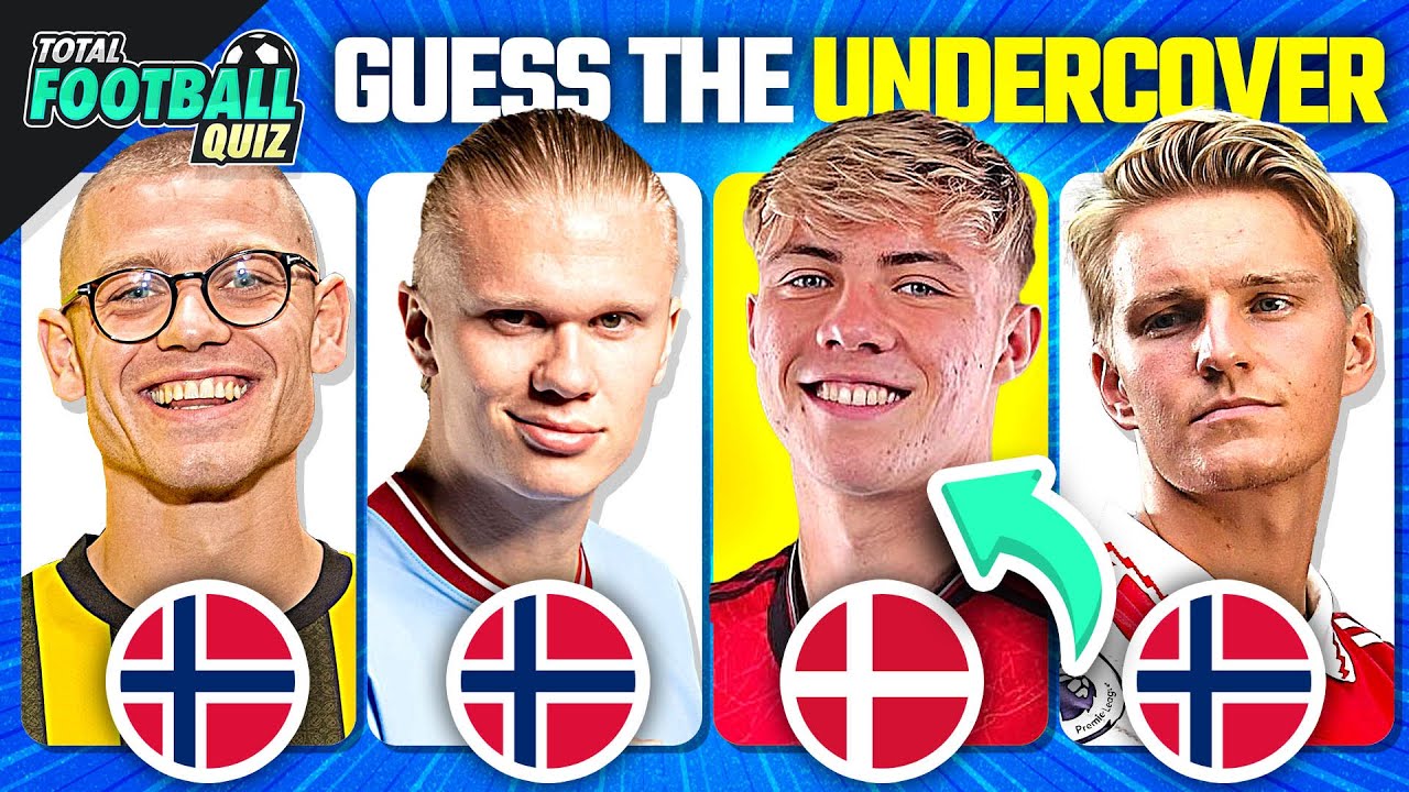 Guess the Undercover Football Player 🕵️‍♂️ | TFQ 2023