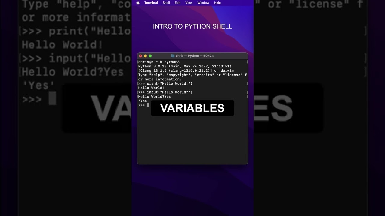 Introduction to Programming with Python: Using the Python Shell