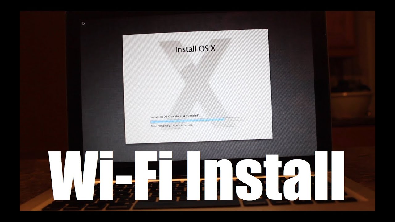 Install Mac OS X on a Blank Drive via Internet Recovery