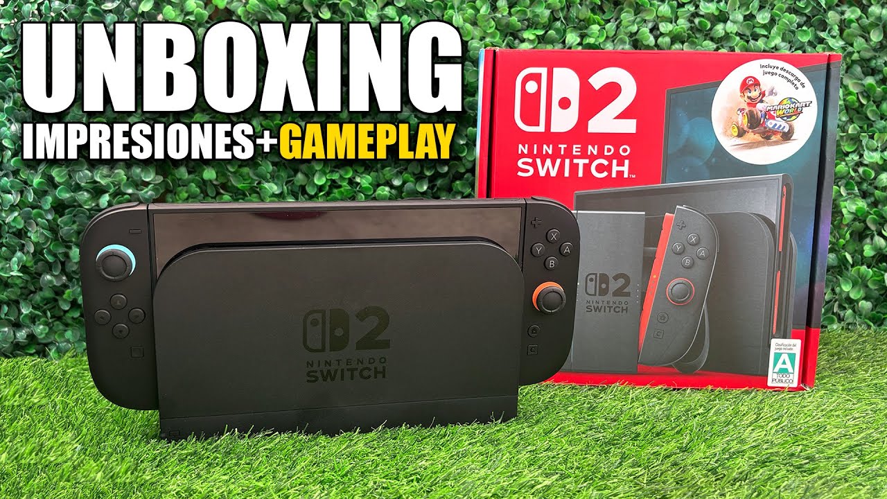 Nintendo Switch 2 Unboxing: ¡Hermosa y Potente! 🎮