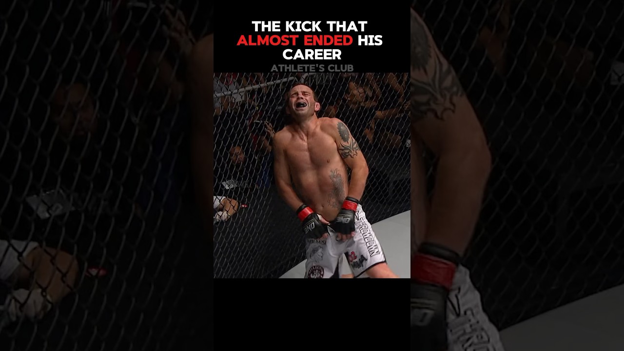 Kick Nearly Ends His UFC Career! 🥊 #shorts