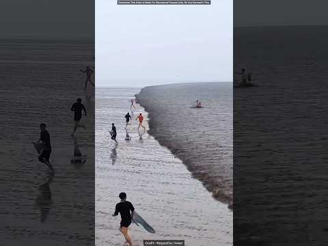 यह लोग पानी के आगे भाग कर पैसा कमाते हैं 😱