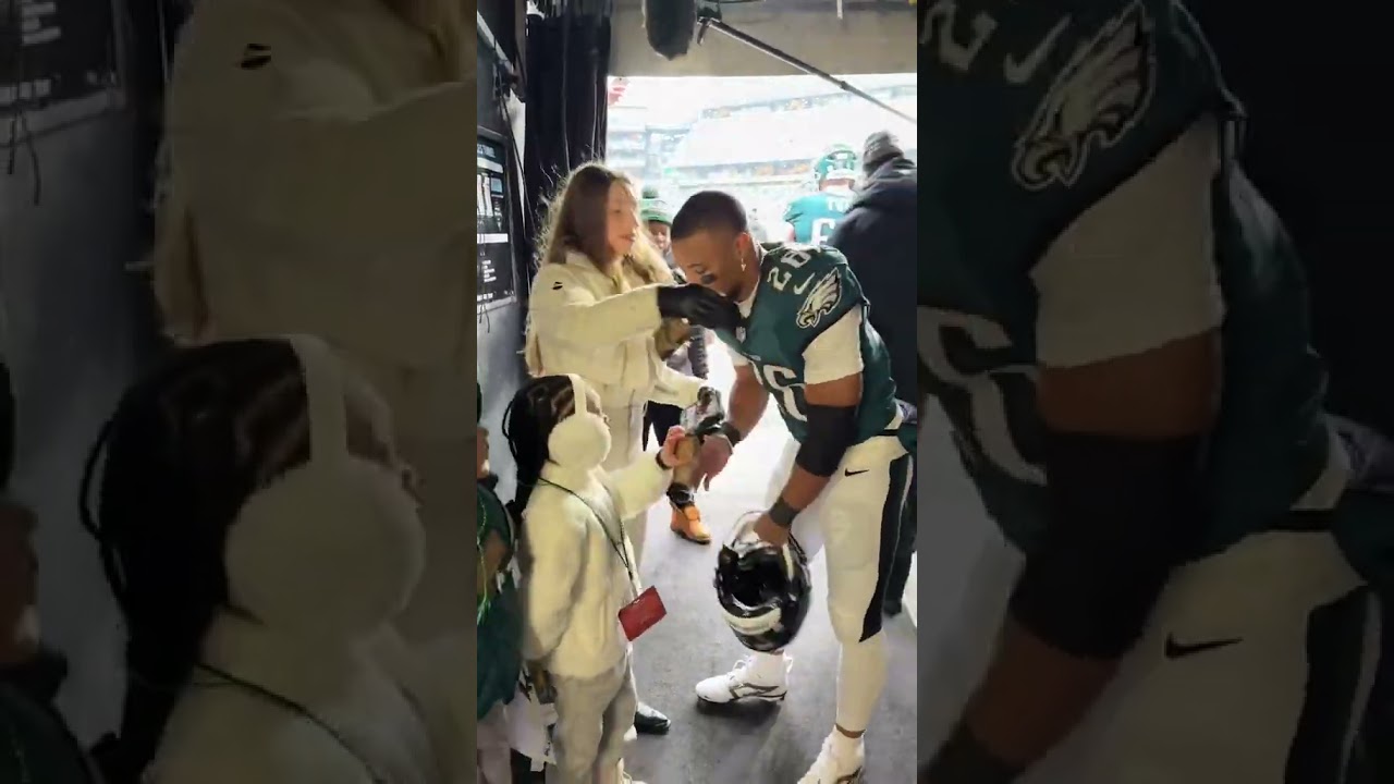 what took you so long  😂🫶 #saquonbarkley #philadelphia #eagles #nfl #nflplayoffs