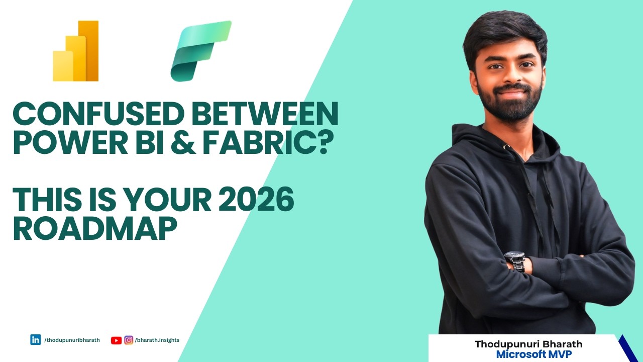 Power BI vs Microsoft Fabric π₯ Complete Roadmap (2026) | Become Job Ready