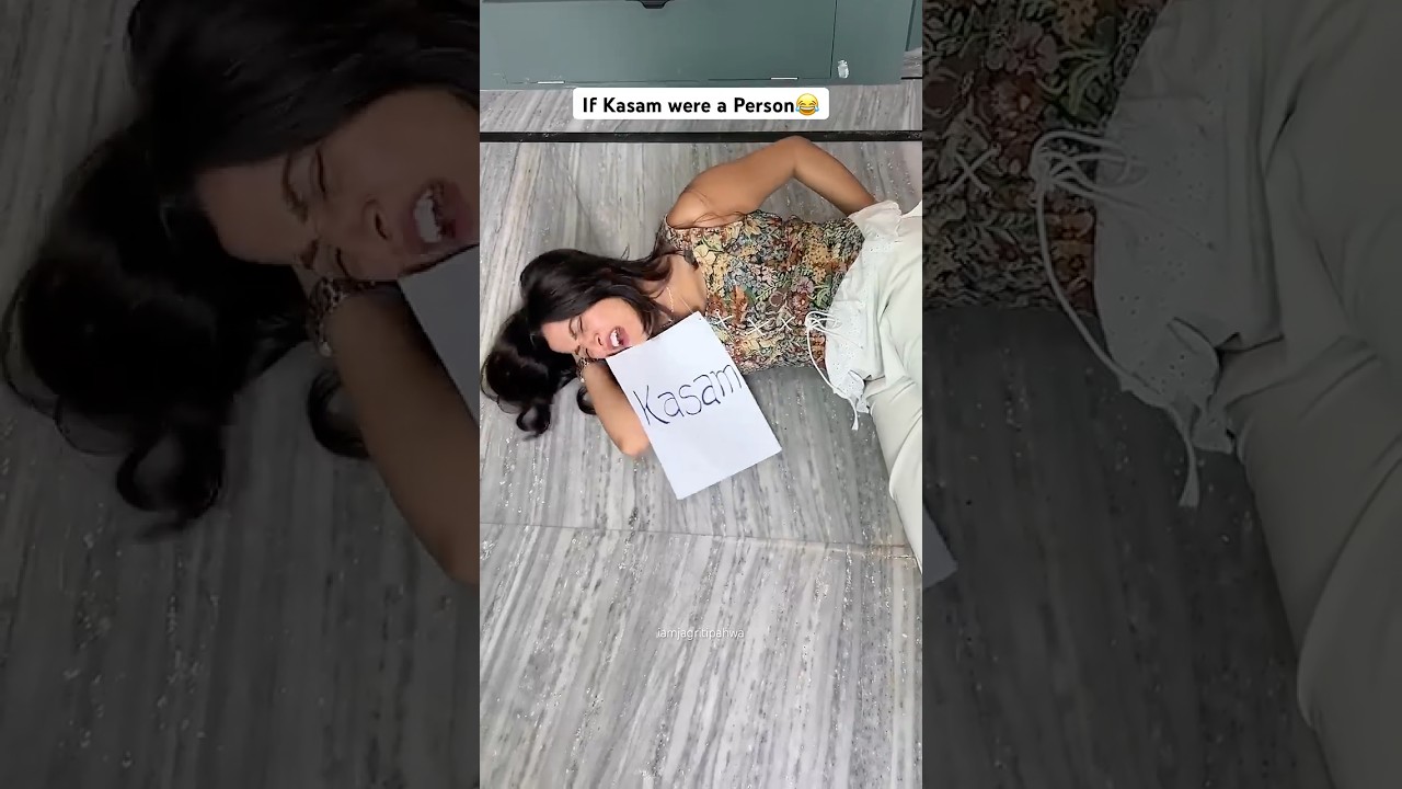 Promise or Kasam? What do you make?🤣 #swear #jagritipahwa #relationship #maakasam #promise #bharosa