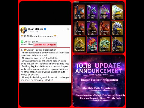 Clash of Kings: NEW UPDATE 10.18.0