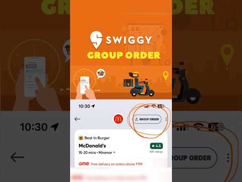 SWIGGY GROUP ORDER #shorts