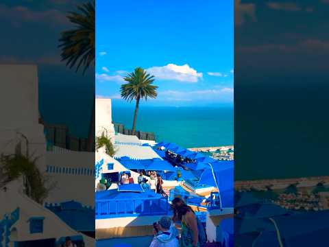 🇹🇳Sidi Bou Said, Tunisia #travel #tunisia #carthage #sidibousaid