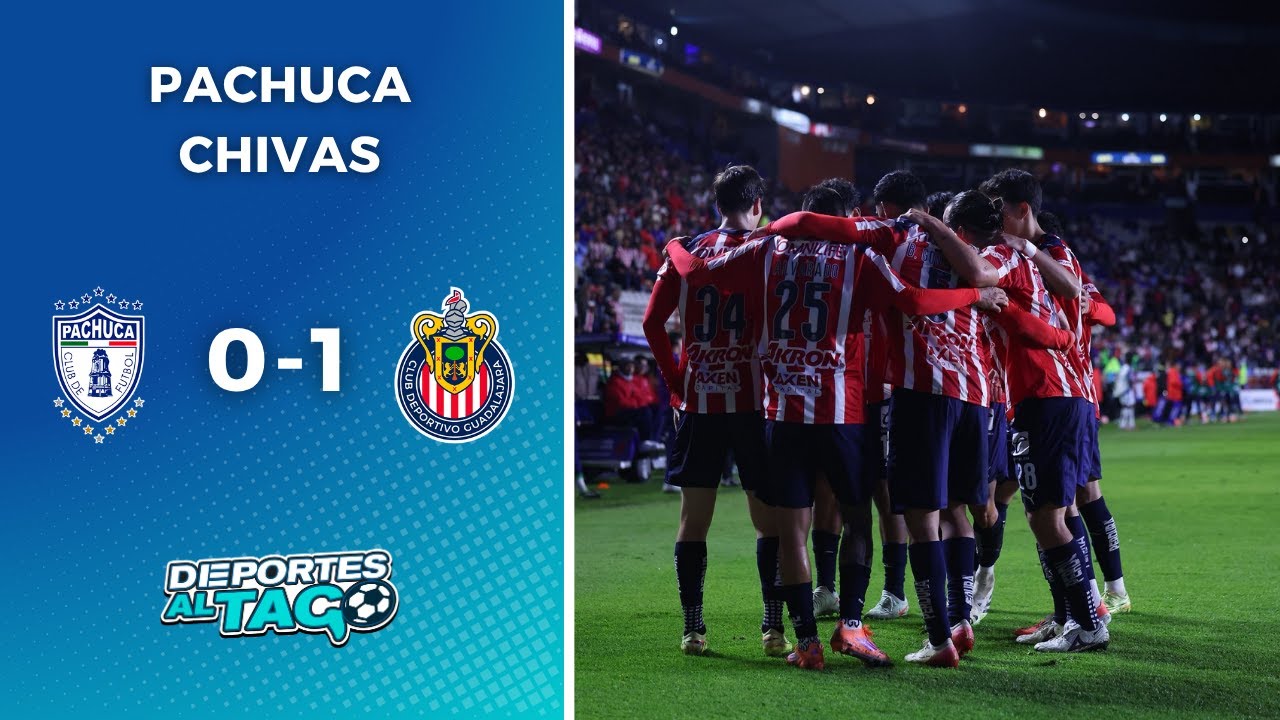 Pachuca vs Chivas Guadalajara EN VIVO | Liga MX Fecha 16 ⚽