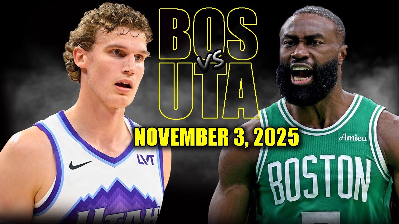 Boston Celtics vs Utah Jazz Full Game Highlights - November 3, 2025 | NBA Season