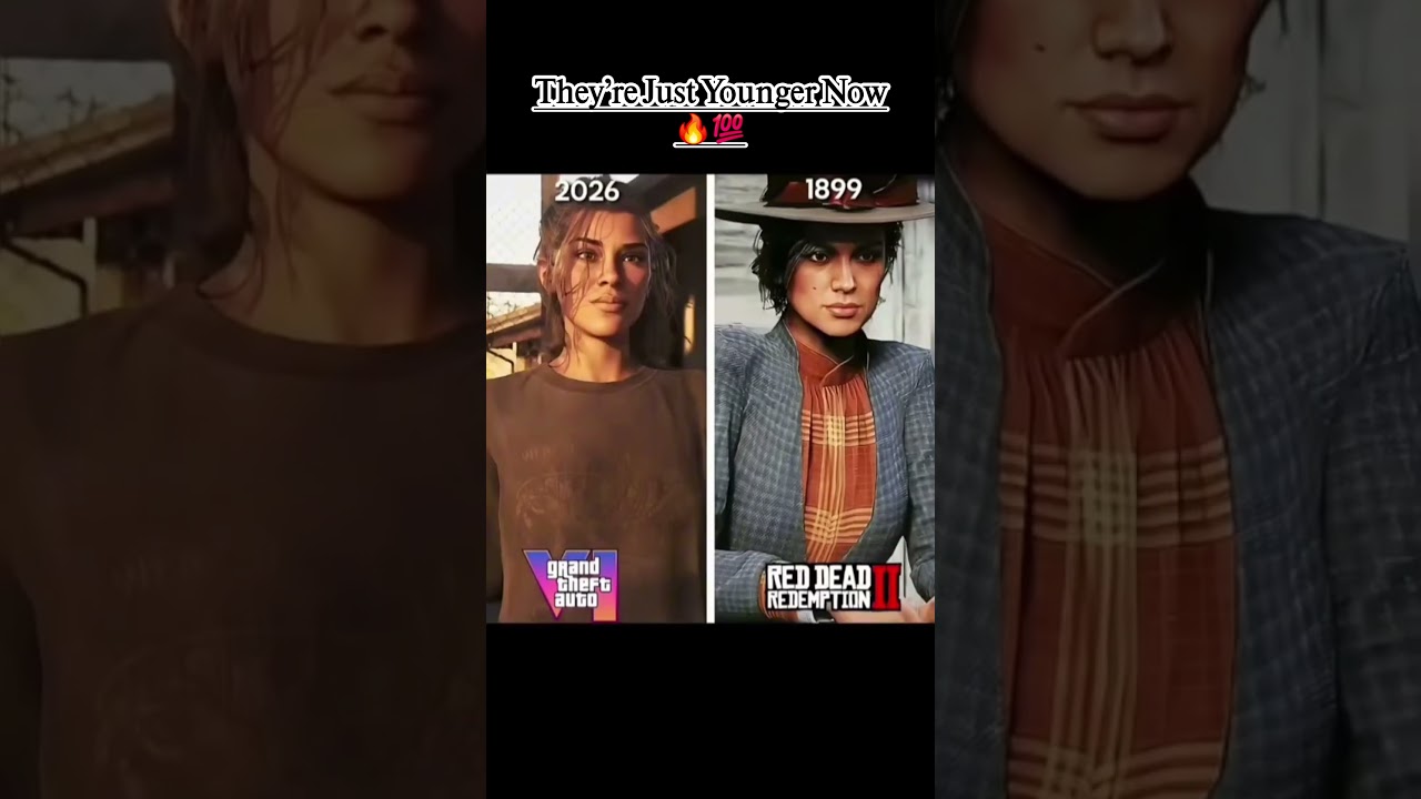 GTA VI vs RDR2: Same Characters? 🤯