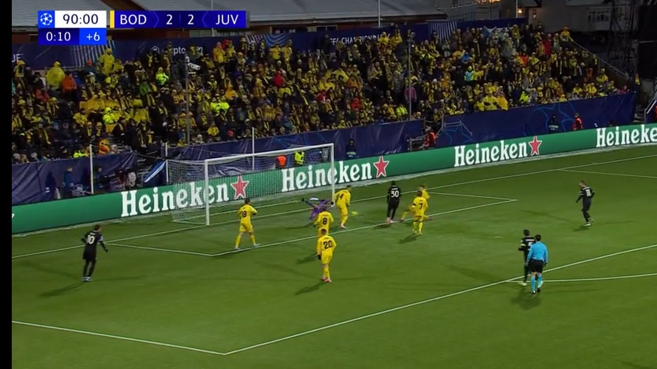 Bodo Glimt 2-3 Juventus: Dramatic Last-Minute Goal ⚽