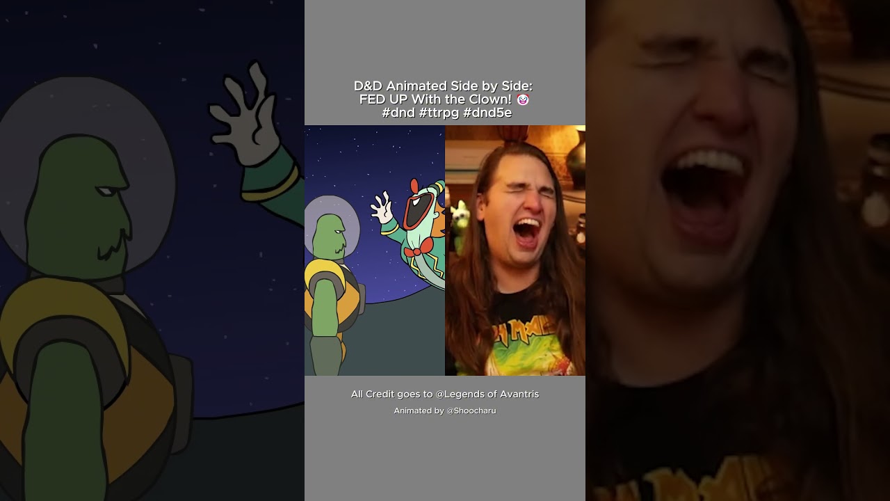 D&D Animated Showdown: Tired of the Clown! 🤡