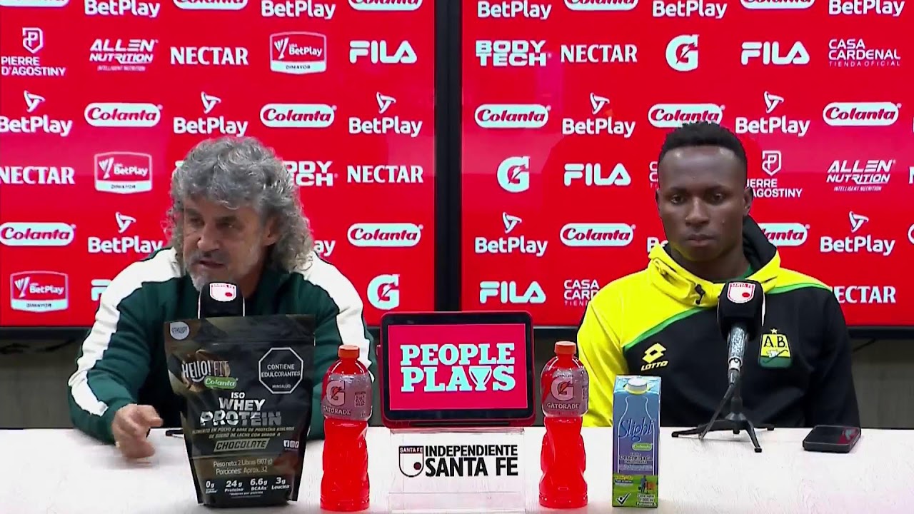 Bucaramanga Press Conference After Santa Fe Match 🏟️