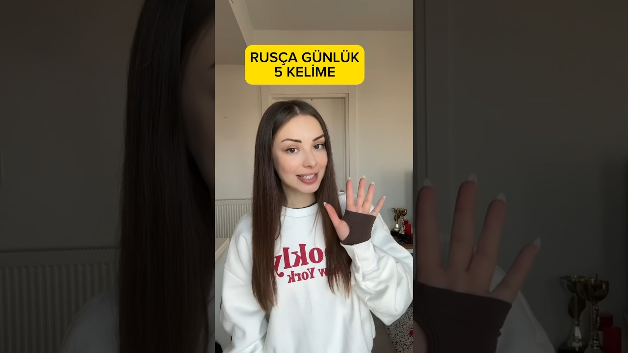 Rusça Günlük 5 Kelime Öğren 📝 | Hızlı ve Kolay Rusça İpuçları