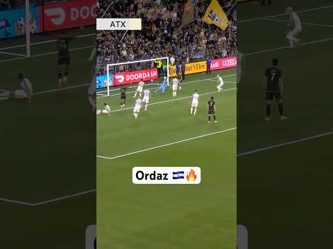 Nathan Ordaz 🇸🇻 la roza apenas para convertir el segundo de LAFC y darle ventaja ante Austin FC