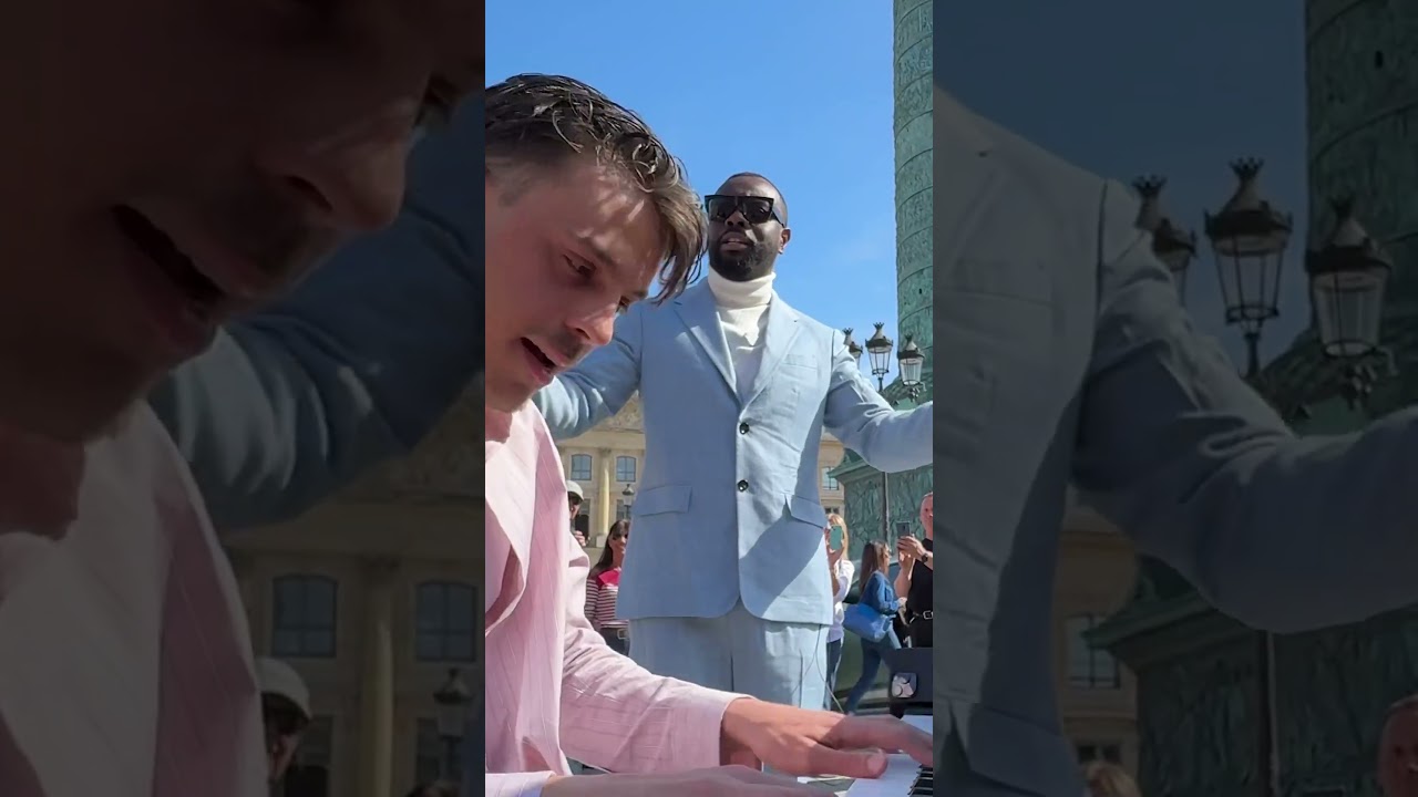 French Star GIMS Surprises in Paris with Viral Song NINAO