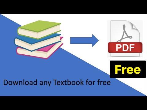 How to Download Textbook in PDF file for free.