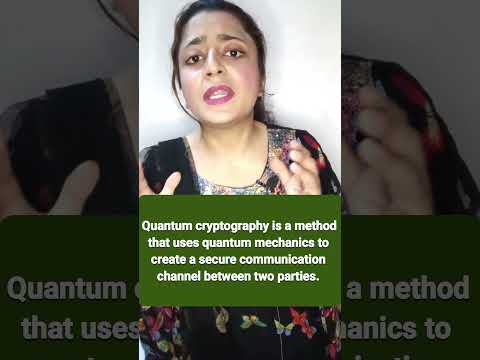 What is Quantum Cryptography? #shorts