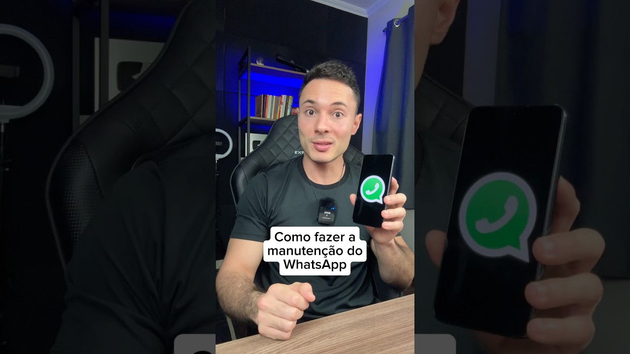 Como fazer a manutenção do WhatsApp #dicas #whatsapp #celular #dicasdecelular #whatsapp