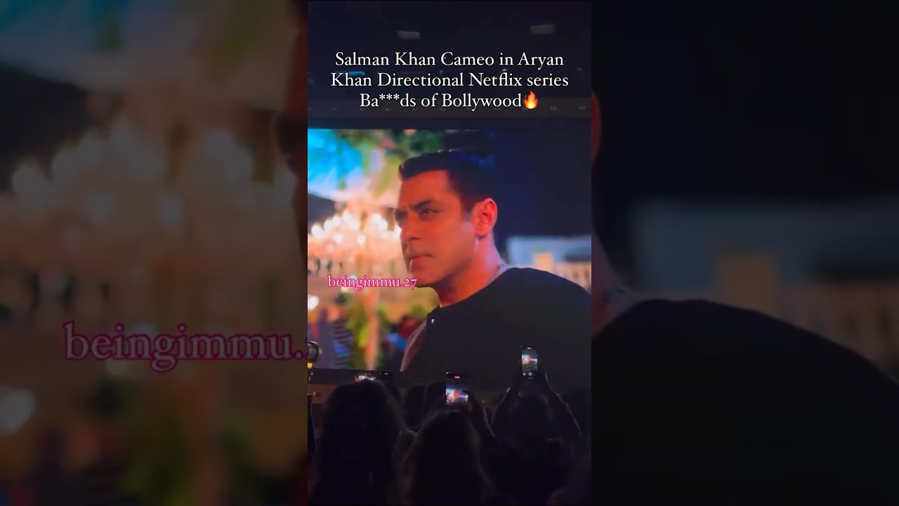 Salman Khan Makes Cameo in Aryan Khan's Netflix Series 🎬