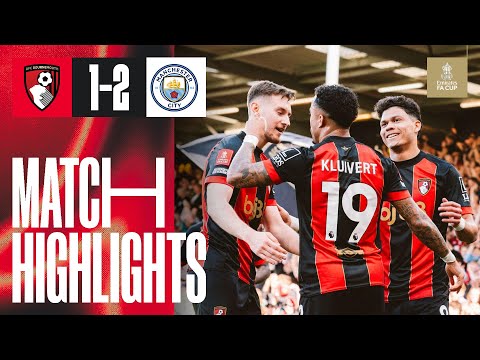 Haaland and Marmoush bring Cherries' FA Cup run to an end | AFC Bournemouth 1-2 Manchester City
