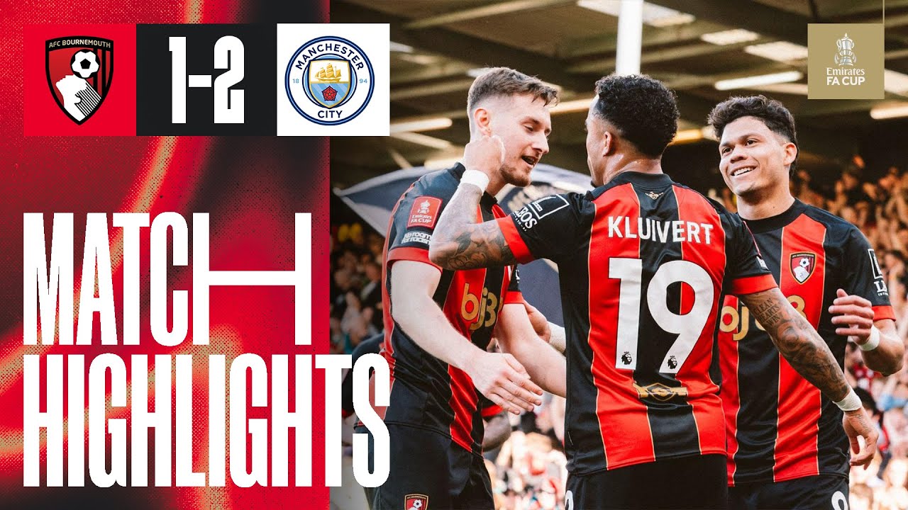 Haaland & Marmoush Secure City’s Victory Over Bournemouth in FA Cup Thriller ⚽