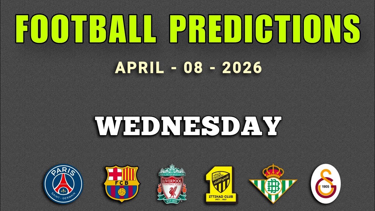 Football Predictions Today | Champions & Europa League ⚽