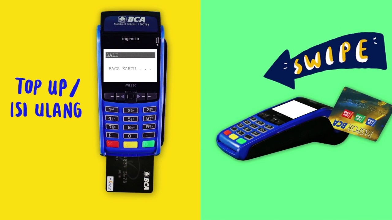 Panduan Pakai Flazz di EDC BCA 💳