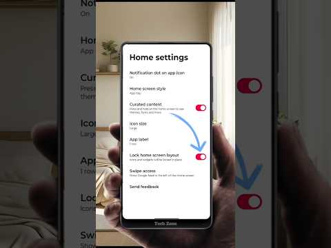 How to Lock/Unlock Home Screen Layout on Motorola (EASY Steps!) | Tech Zone #shorts