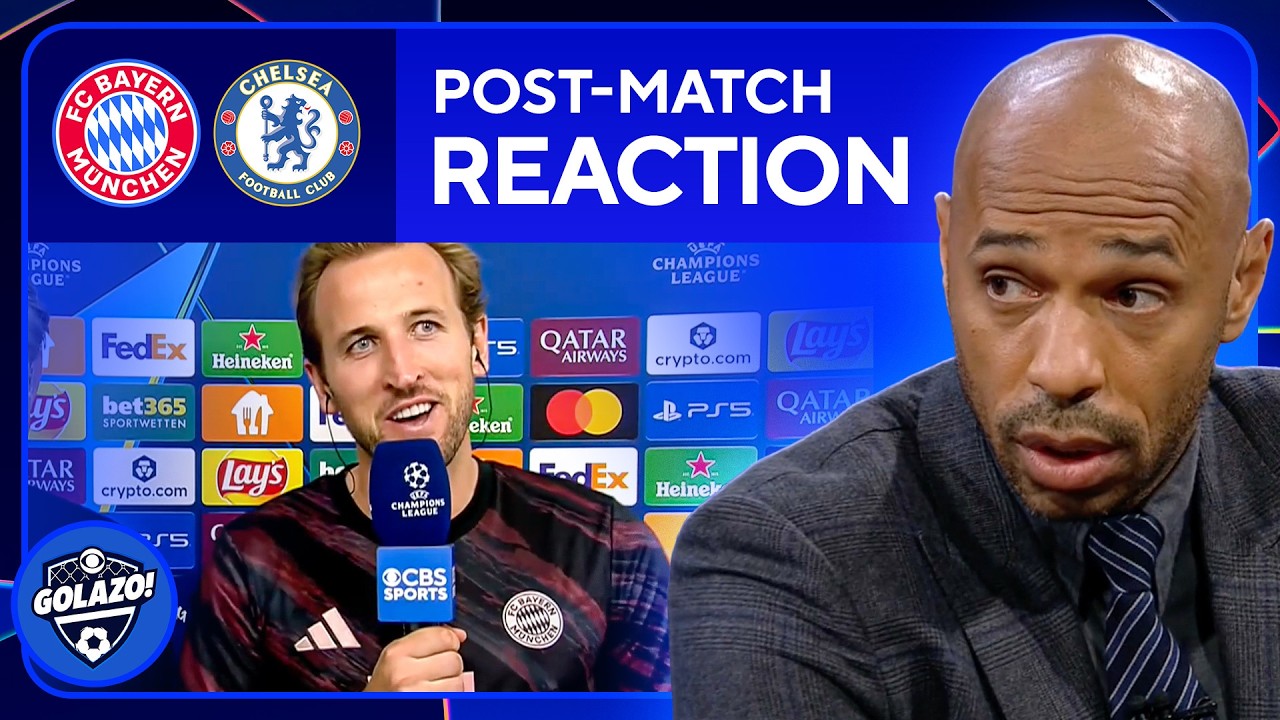Harry Kane & Thierry Henry React to Bayern Munich's 3-1 Win Over Chelsea ⚽