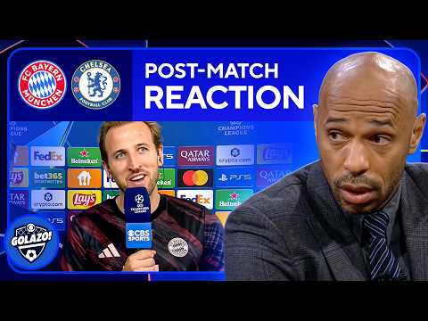 Harry Kane and Thierry Henry REACT as Bayern Munich defeat Chelsea | UCL Today | CBS Sports Golazo