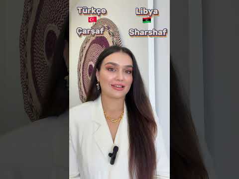 Turkish vs Libyan #turkish #libyan #language #commonwords #libya #istanbul