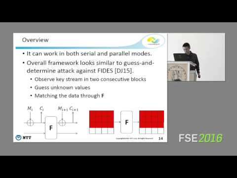 Yu Sasaki | Cryptanalysis of Reduced NORX