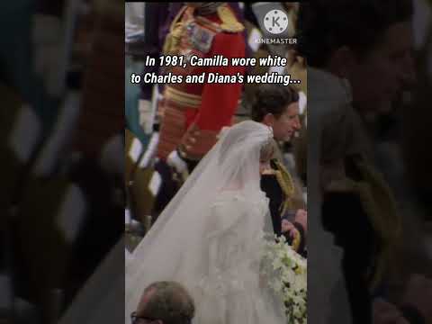 Queen avenges the beloved Princess Diana on Charles and Camilla's wedding! #shorts #fyp #royalfamily