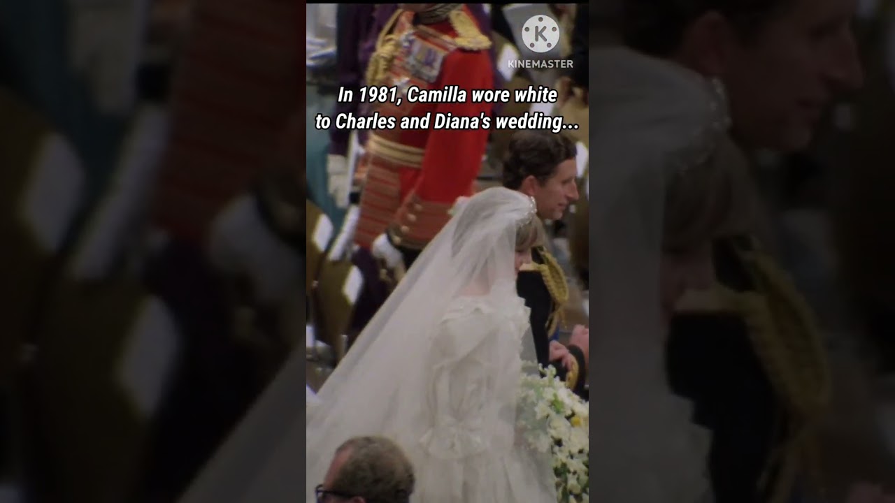 Queen avenges the beloved Princess Diana on Charles and Camilla's wedding! #shorts #fyp #royalfamily