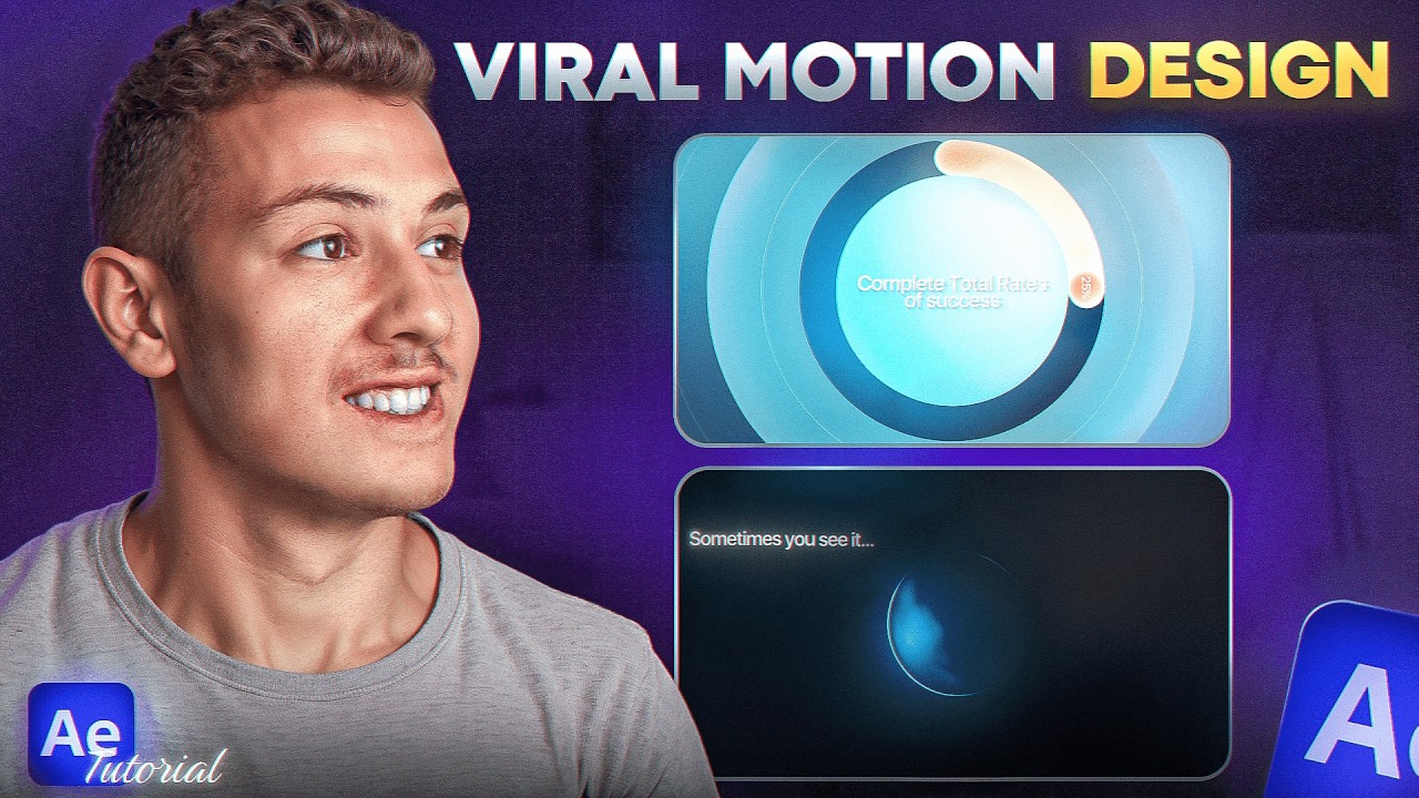 Design Viral Motion Graphics in After Effects 🎨
