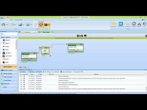 Caesar Encryption using Cryptool