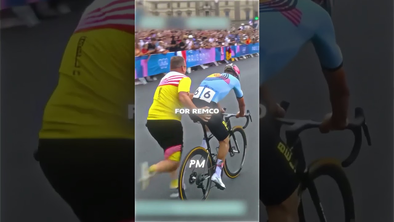 The Coldest Moment in Olympic History? 🥶 Remco Evenepoel's Epic 250 km Race