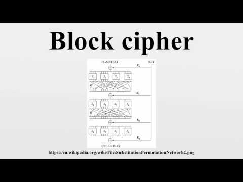 Block cipher